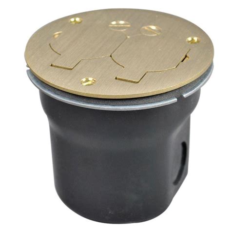 round floor box metal|floor mounted electrical boxes.